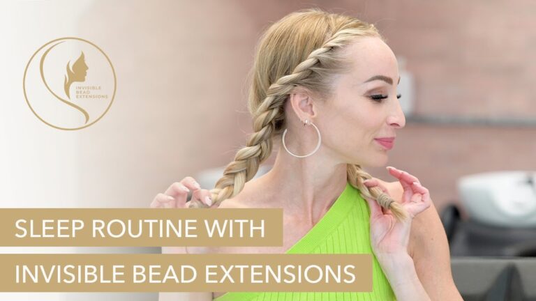 How to Sleep With Beaded Extensions