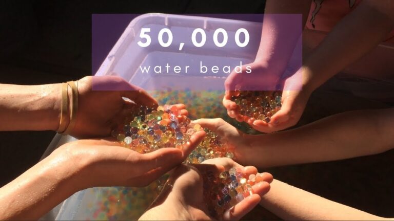 How Much Water for 50000 Water Beads