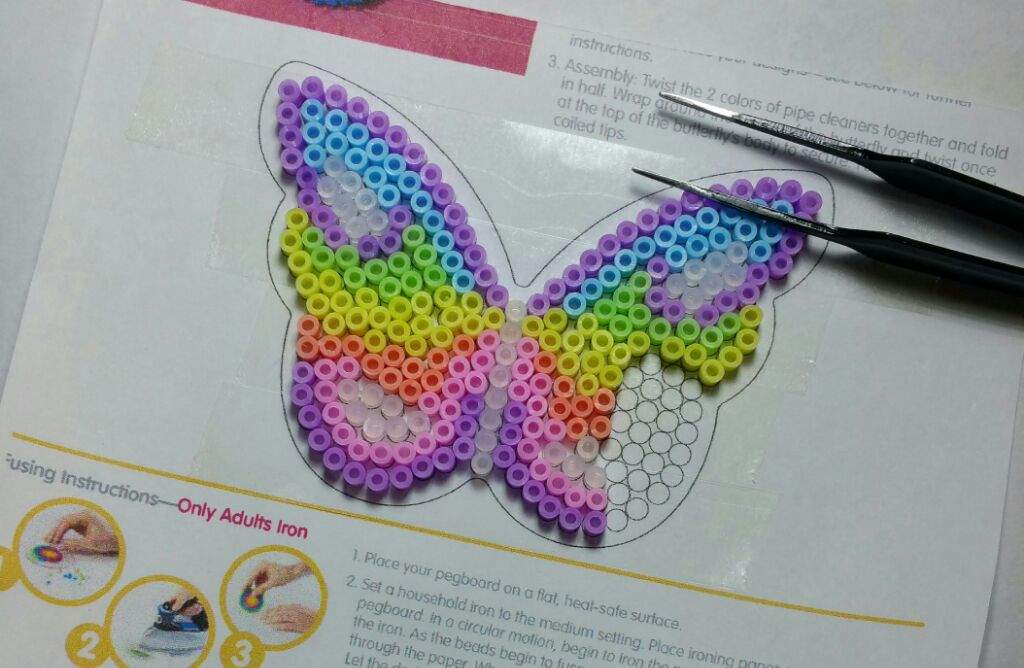 How to Use Perler Beads Without a Pegboard Beaded Design