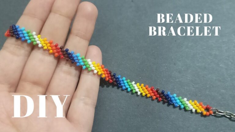 How to Make Seed Bead Bracelet