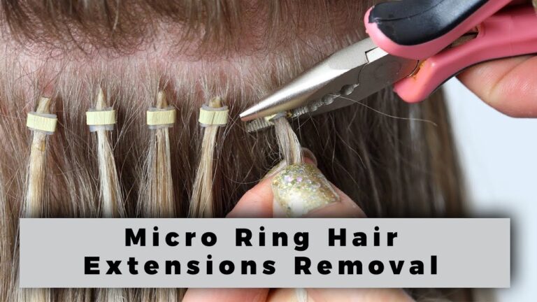 How to Remove Hair Extensions Beads