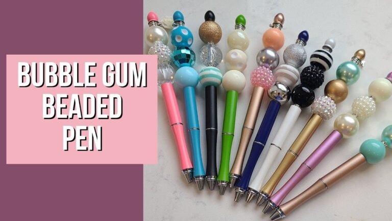 How to Make Beaded Pens