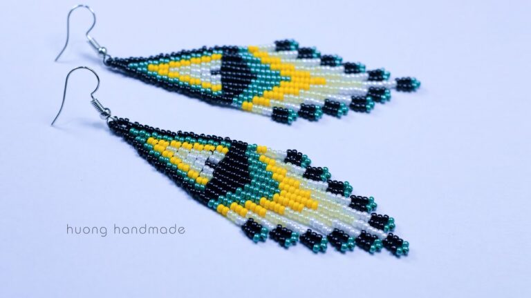 How to Make Beaded Earrings Native American