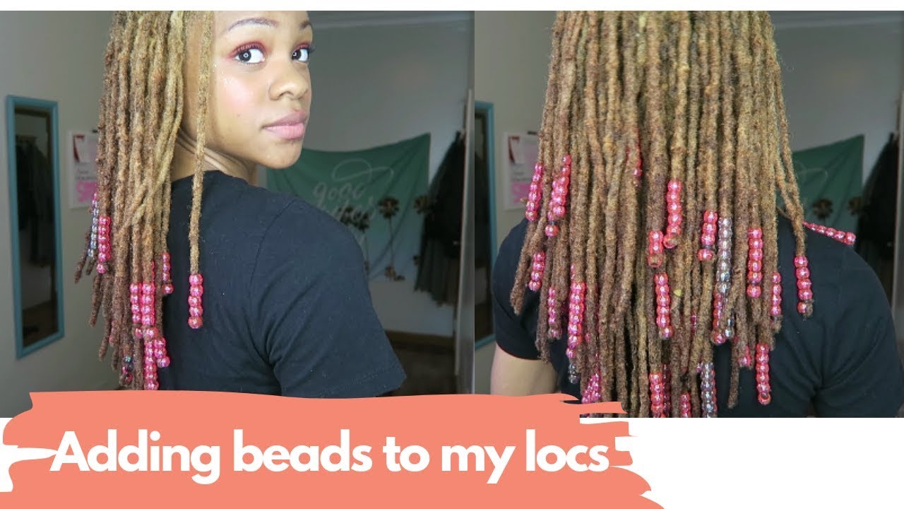 How to Add Beads to Locs Beaded Design